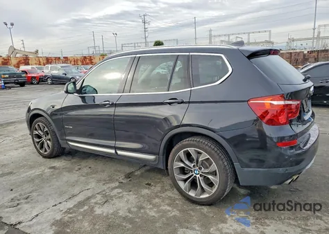 2015 BMW X3 xDrive28I из США, поврежденный, VIN 5UXWX9C59F0D45653